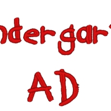 kindergarten-font