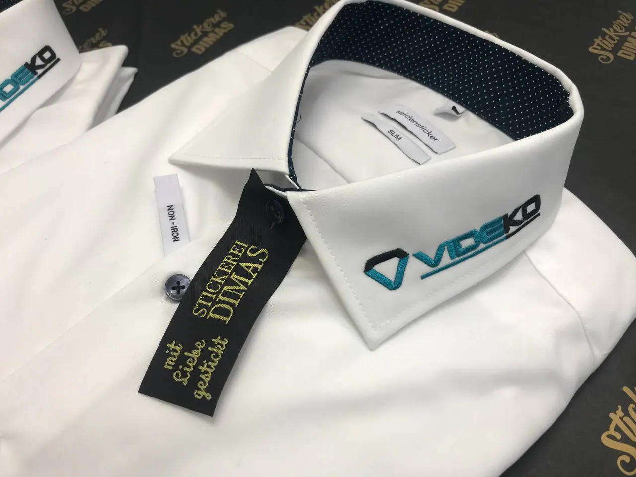 Embroidery production