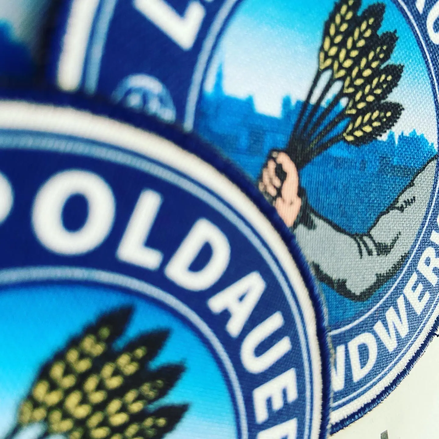 Leopoldauer Handwerker gedruckter Aufnäher