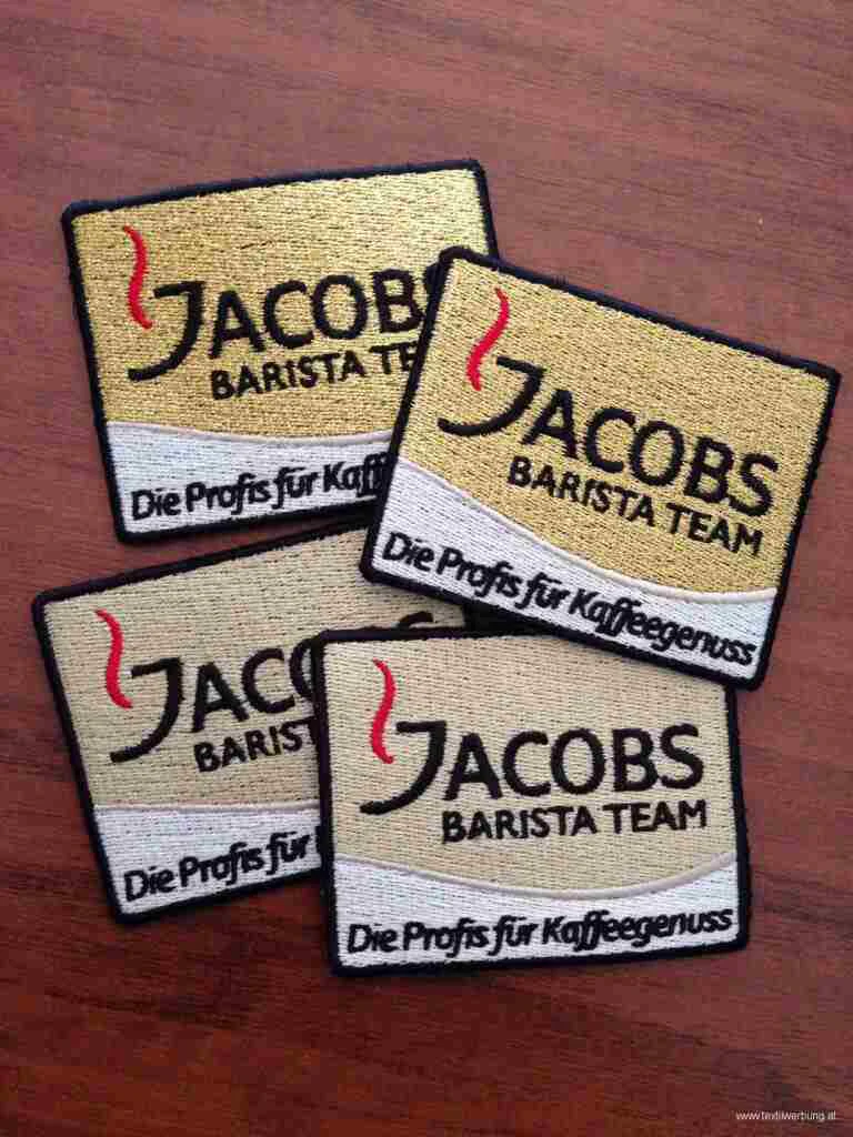 Jacobs Barista Team gestickte Aufnäher