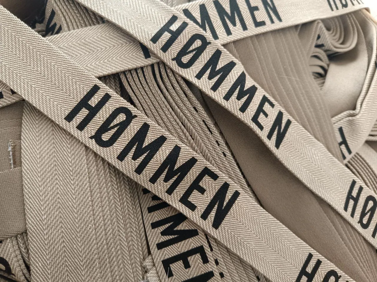 Hømmen bedruckte Textilgurte – Siebdruck auf Baumwollgurt